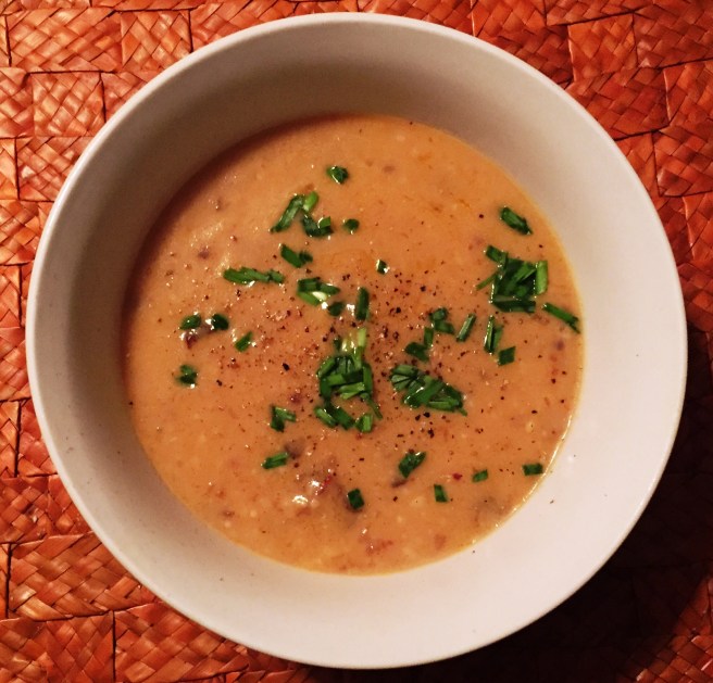20160830 Chickpea Flour Soup